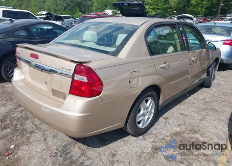 2005 Chevrolet Malibu Ls из США, поврежденный, VIN 1G1ZT54875F201208